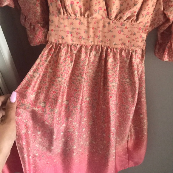 Betsey Johnson Silk Floral Dress - Picture 2 of 4